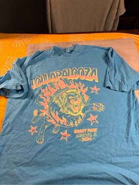 Los Angeles Apparel Light Blue Crewneck T-Shirt